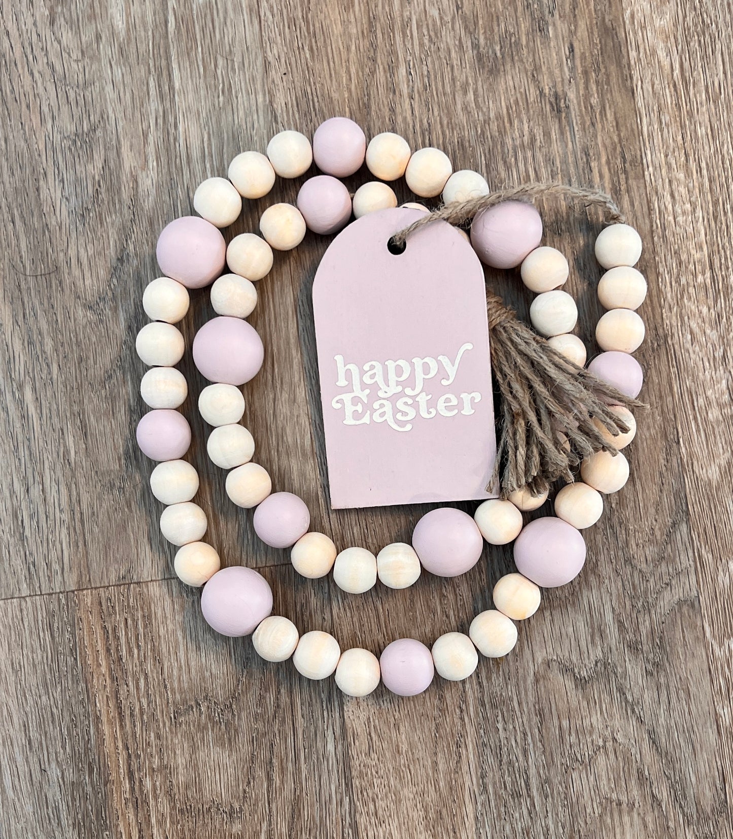 Happy Easter Bead Garland