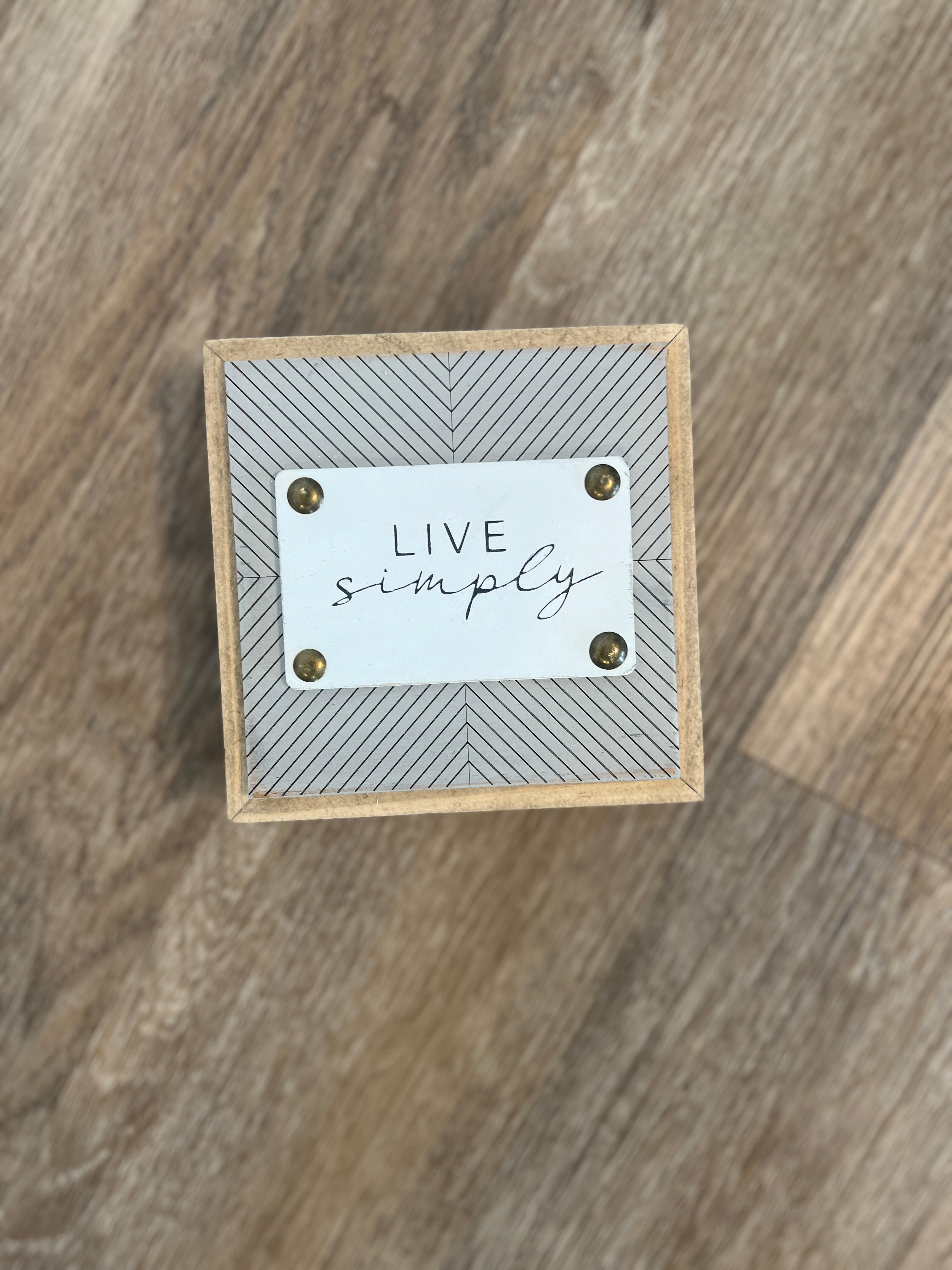 Live Simply – Uniquely You Creative