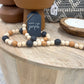 Keep Life Simple Wood Bead Garland