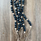 Jumbo Bead Garland - Black